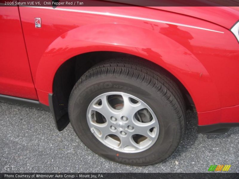 Chili Pepper Red / Tan 2006 Saturn VUE V6