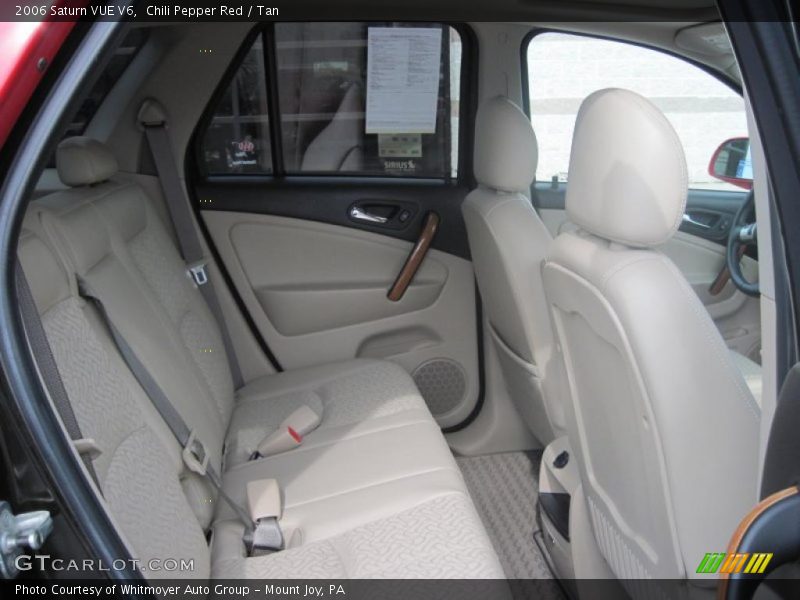 Chili Pepper Red / Tan 2006 Saturn VUE V6