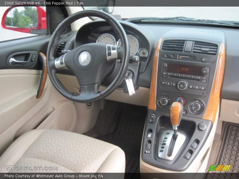 Chili Pepper Red / Tan 2006 Saturn VUE V6