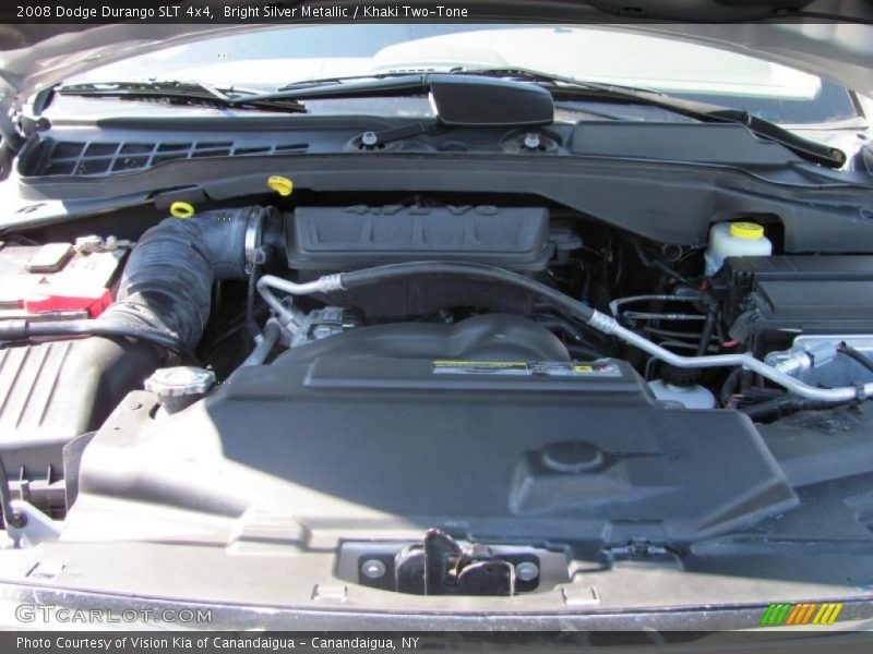 Bright Silver Metallic / Khaki Two-Tone 2008 Dodge Durango SLT 4x4