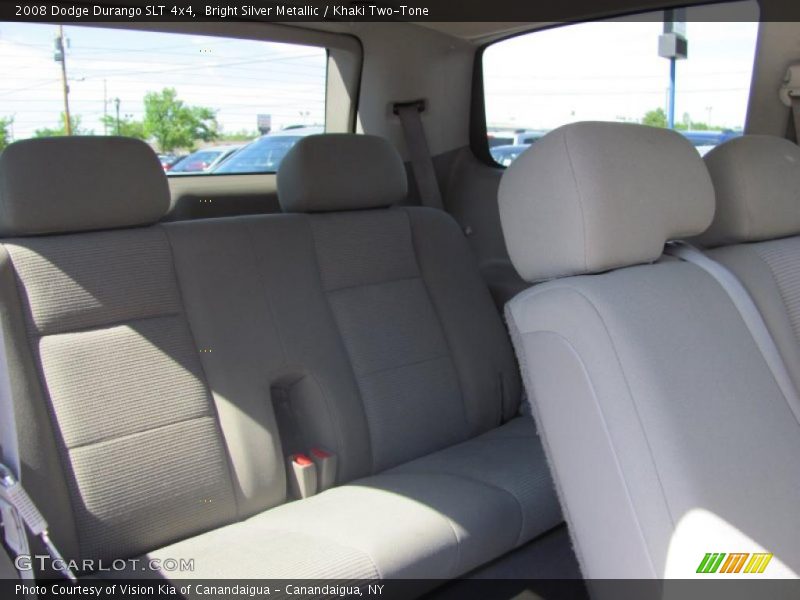 Bright Silver Metallic / Khaki Two-Tone 2008 Dodge Durango SLT 4x4