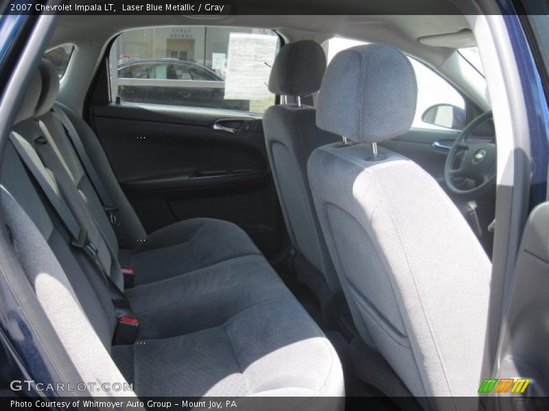 Laser Blue Metallic / Gray 2007 Chevrolet Impala LT