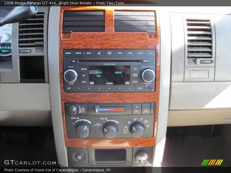 Bright Silver Metallic / Khaki Two-Tone 2008 Dodge Durango SLT 4x4