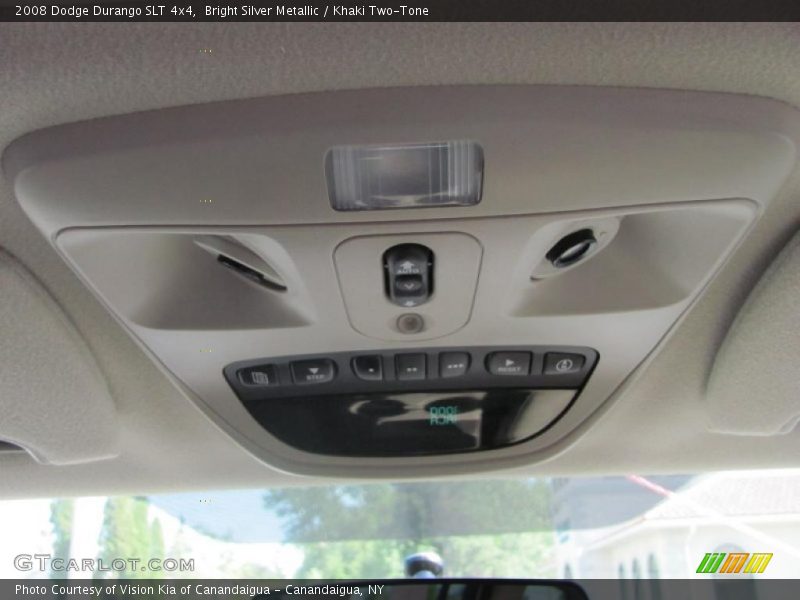 Bright Silver Metallic / Khaki Two-Tone 2008 Dodge Durango SLT 4x4