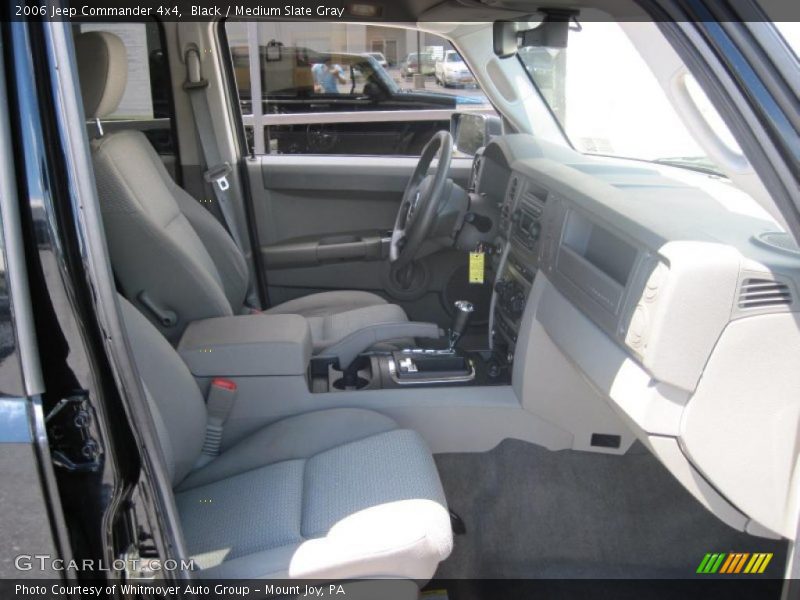 Black / Medium Slate Gray 2006 Jeep Commander 4x4