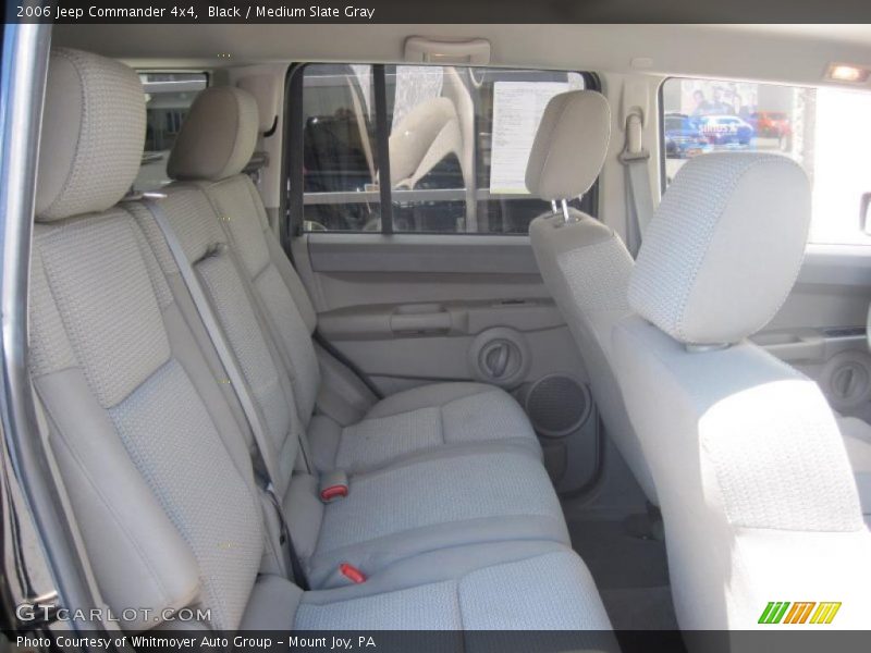 Black / Medium Slate Gray 2006 Jeep Commander 4x4