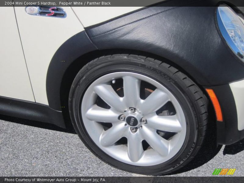 Pepper White / Panther Black 2004 Mini Cooper S Hardtop