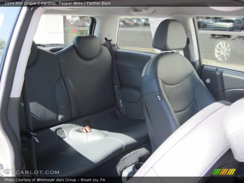 Pepper White / Panther Black 2004 Mini Cooper S Hardtop