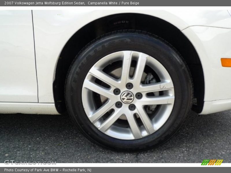Campanella White / Pure Beige 2007 Volkswagen Jetta Wolfsburg Edition Sedan