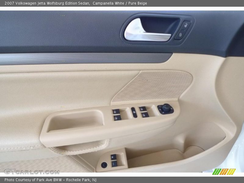 Campanella White / Pure Beige 2007 Volkswagen Jetta Wolfsburg Edition Sedan