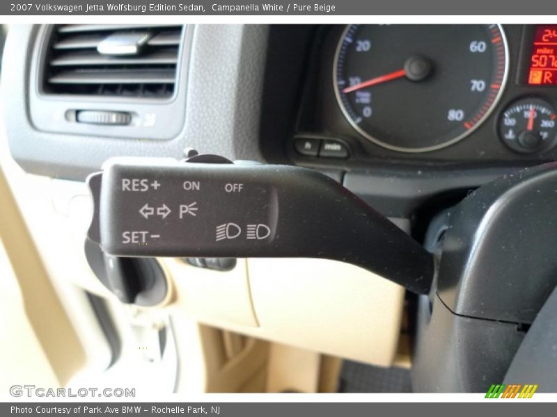 Campanella White / Pure Beige 2007 Volkswagen Jetta Wolfsburg Edition Sedan