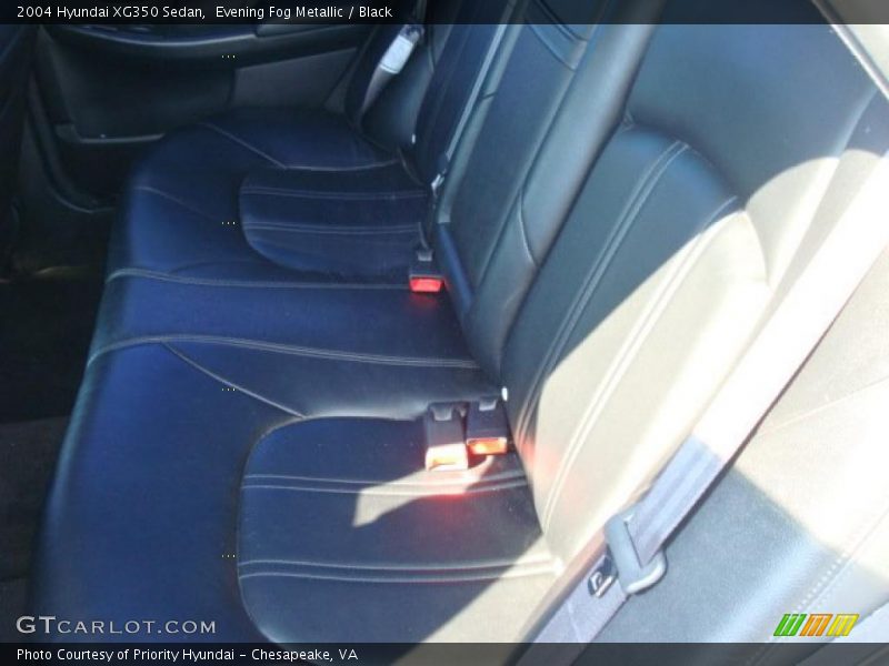 Evening Fog Metallic / Black 2004 Hyundai XG350 Sedan