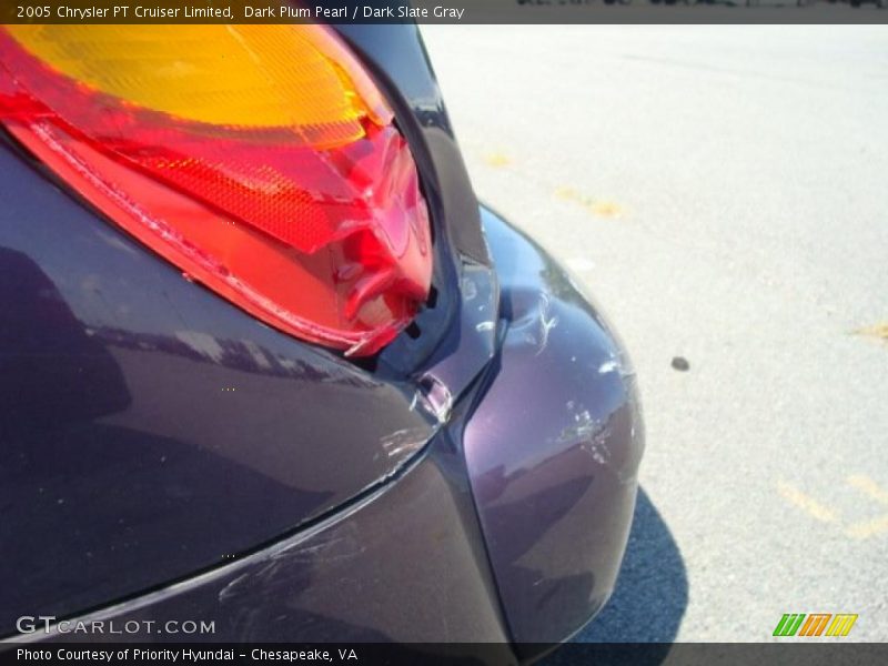 Dark Plum Pearl / Dark Slate Gray 2005 Chrysler PT Cruiser Limited