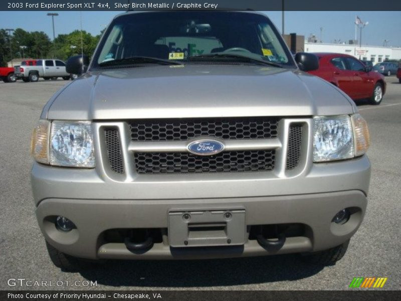 Silver Birch Metallic / Graphite Grey 2003 Ford Explorer Sport XLT 4x4