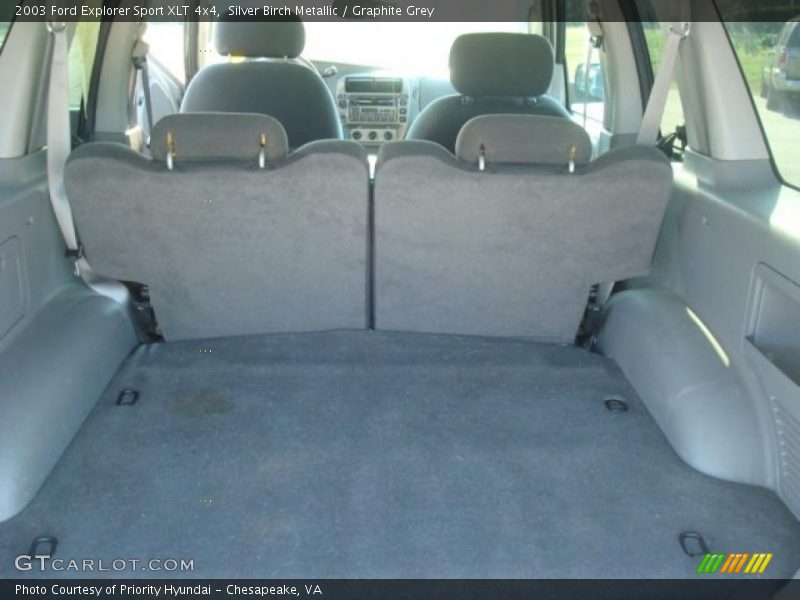 Silver Birch Metallic / Graphite Grey 2003 Ford Explorer Sport XLT 4x4