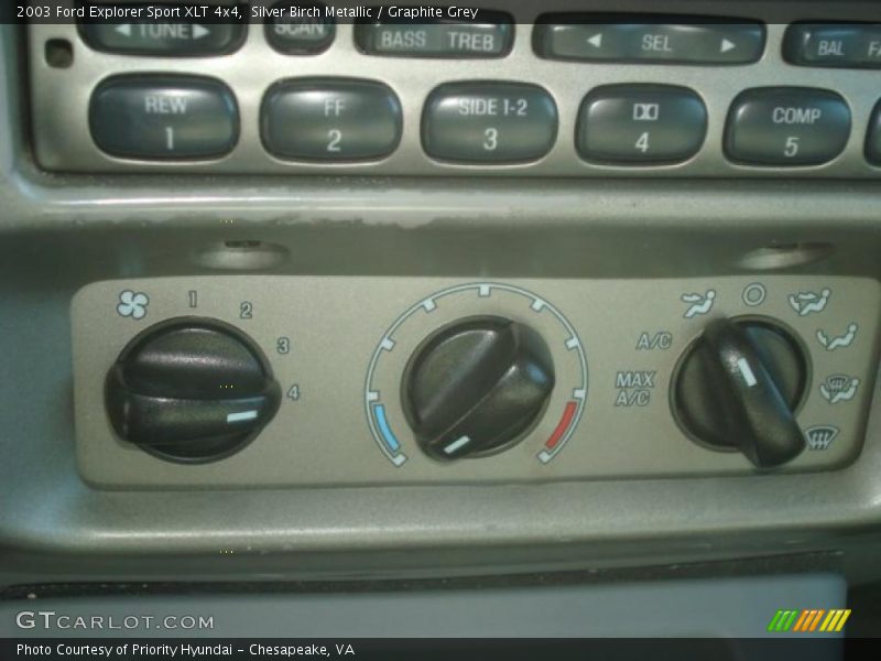 Silver Birch Metallic / Graphite Grey 2003 Ford Explorer Sport XLT 4x4