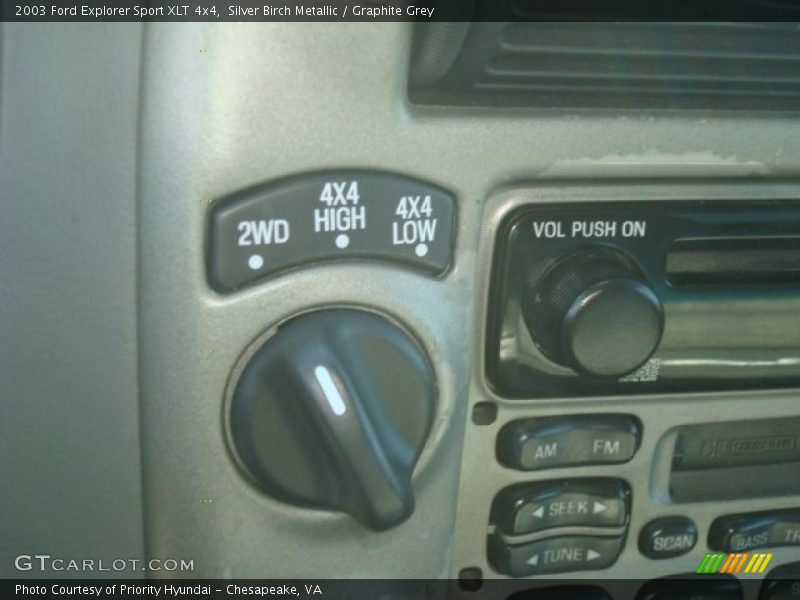 Silver Birch Metallic / Graphite Grey 2003 Ford Explorer Sport XLT 4x4