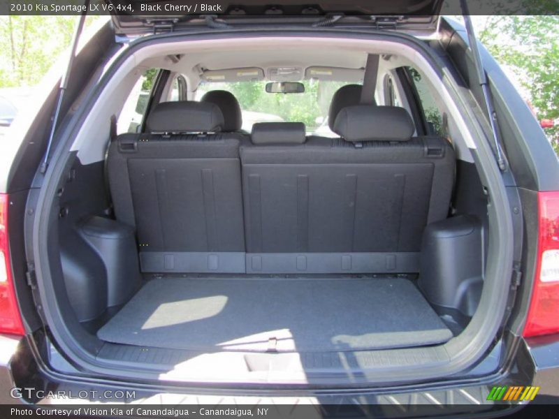 Black Cherry / Black 2010 Kia Sportage LX V6 4x4