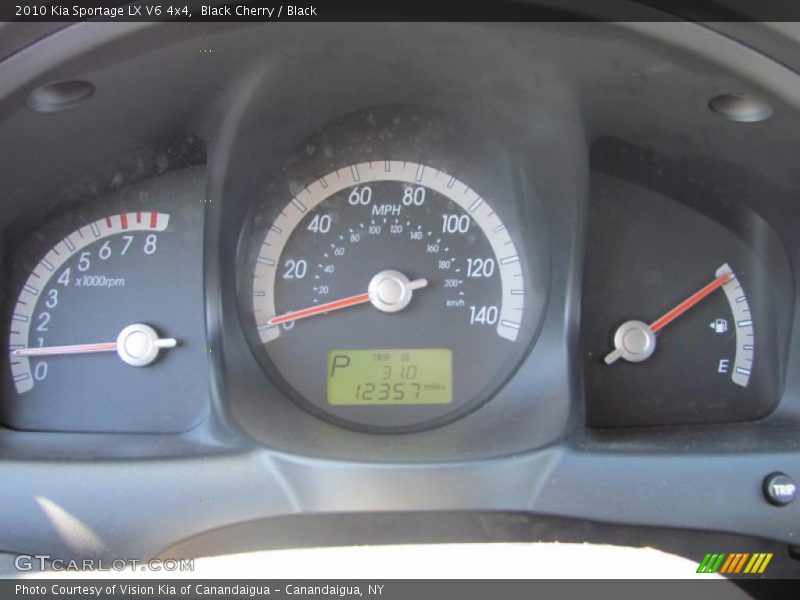 Black Cherry / Black 2010 Kia Sportage LX V6 4x4