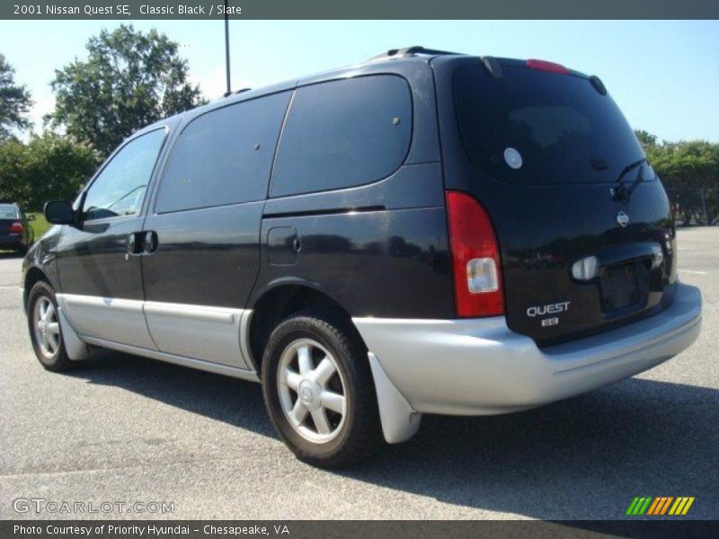 Classic Black / Slate 2001 Nissan Quest SE