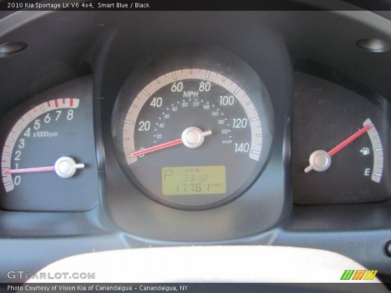 Smart Blue / Black 2010 Kia Sportage LX V6 4x4