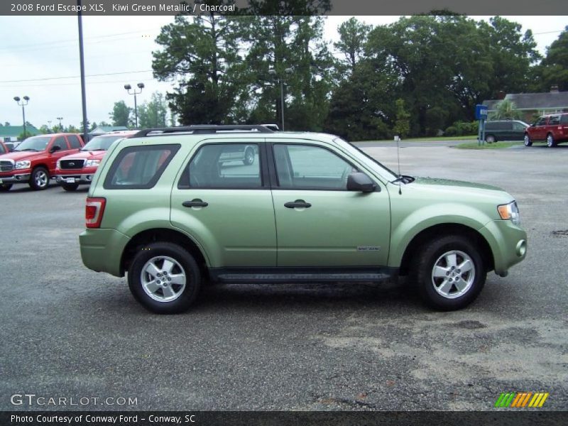 Kiwi Green Metallic / Charcoal 2008 Ford Escape XLS