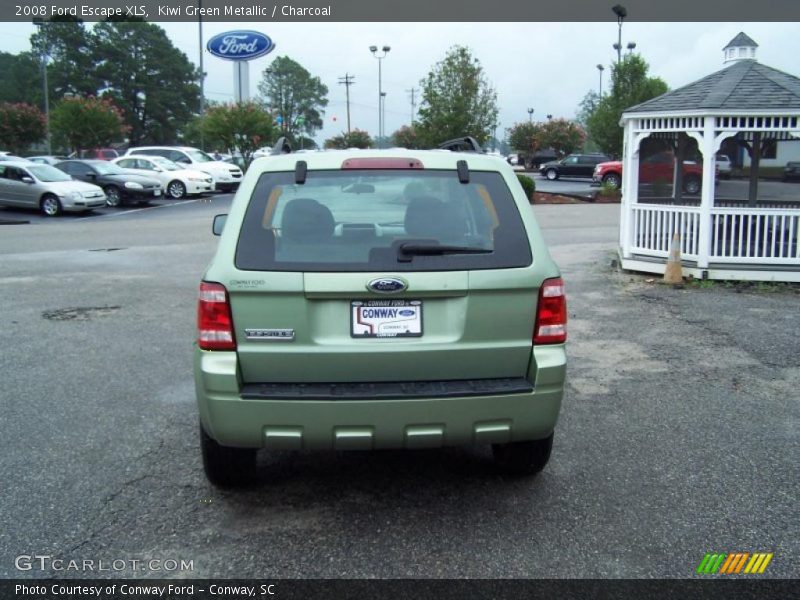 Kiwi Green Metallic / Charcoal 2008 Ford Escape XLS