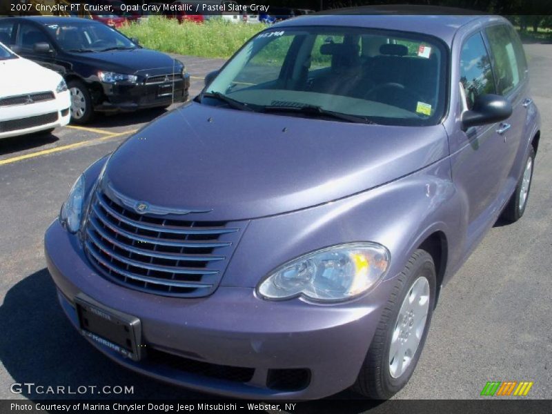 Opal Gray Metallic / Pastel Slate Gray 2007 Chrysler PT Cruiser