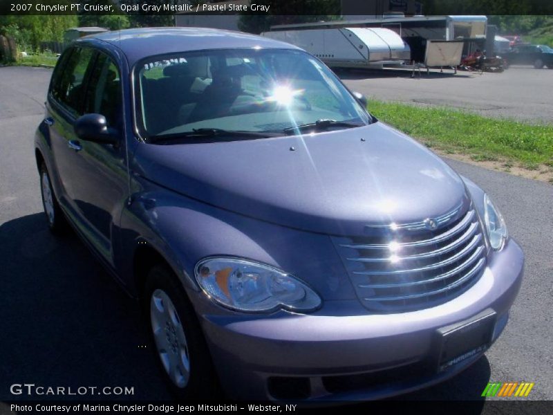 Opal Gray Metallic / Pastel Slate Gray 2007 Chrysler PT Cruiser