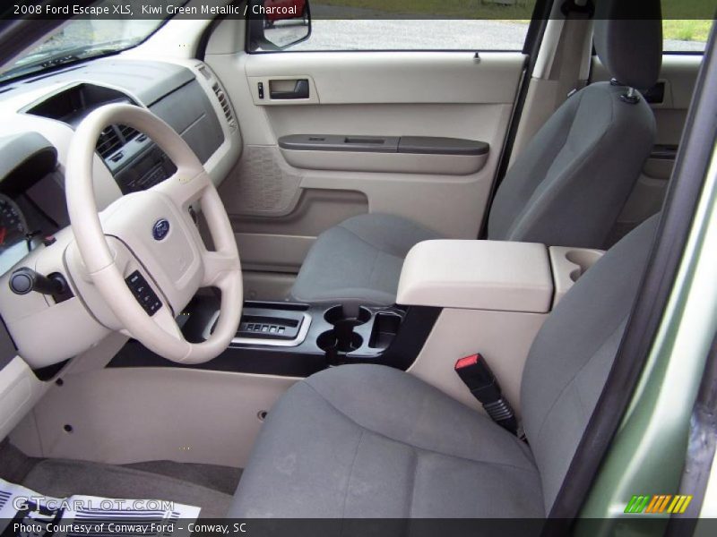 Kiwi Green Metallic / Charcoal 2008 Ford Escape XLS