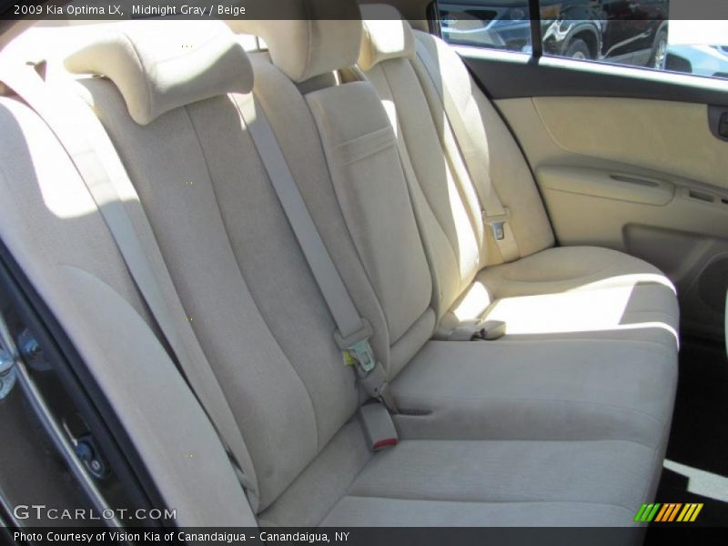Midnight Gray / Beige 2009 Kia Optima LX