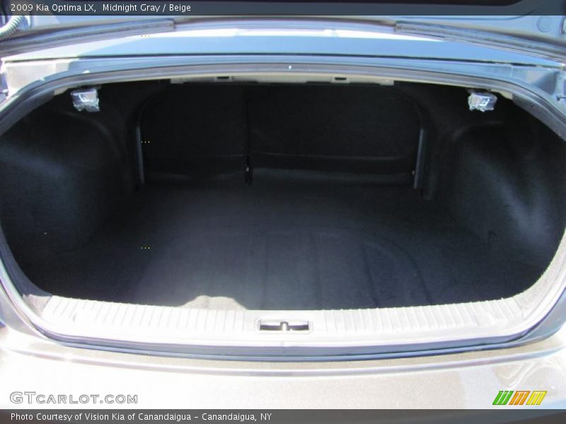 Midnight Gray / Beige 2009 Kia Optima LX