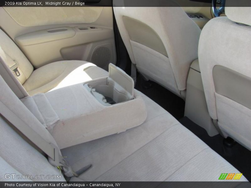 Midnight Gray / Beige 2009 Kia Optima LX