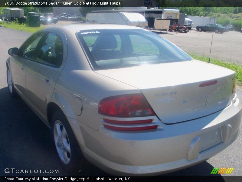 Linen Gold Metallic / Light Taupe 2006 Dodge Stratus SXT Sedan