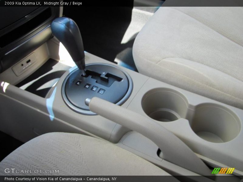 Midnight Gray / Beige 2009 Kia Optima LX