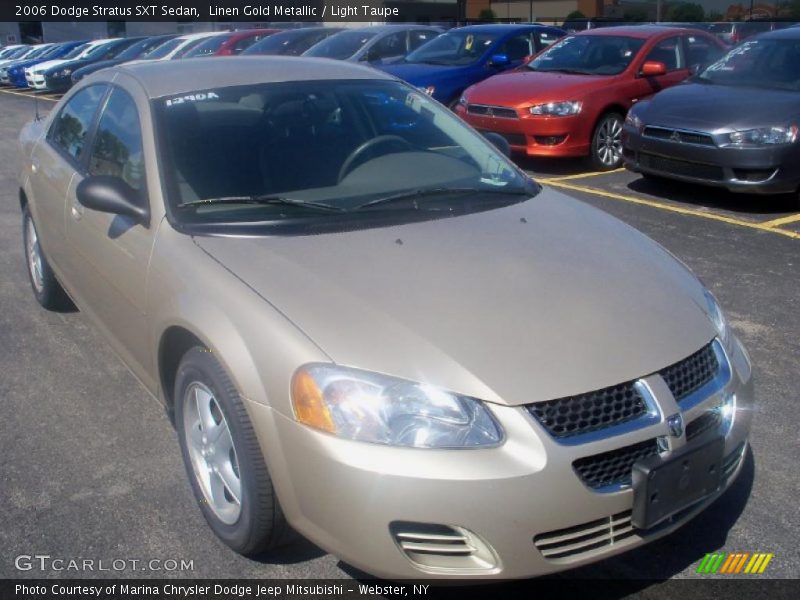 Linen Gold Metallic / Light Taupe 2006 Dodge Stratus SXT Sedan
