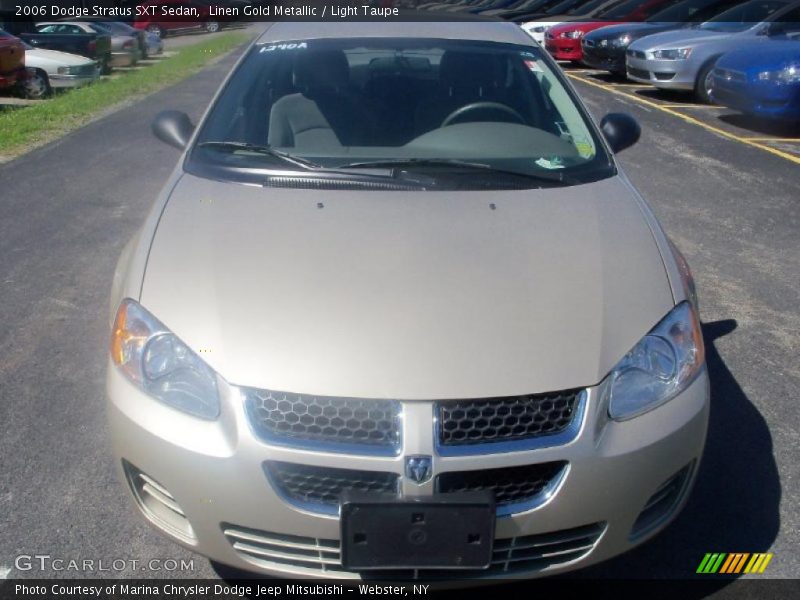 Linen Gold Metallic / Light Taupe 2006 Dodge Stratus SXT Sedan