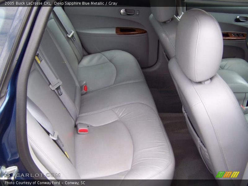 Deep Sapphire Blue Metallic / Gray 2005 Buick LaCrosse CXL
