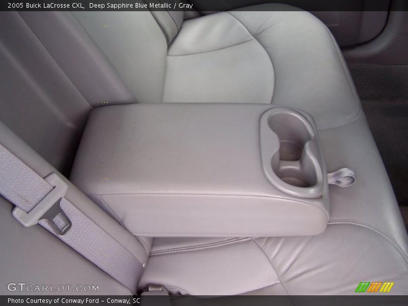 Deep Sapphire Blue Metallic / Gray 2005 Buick LaCrosse CXL