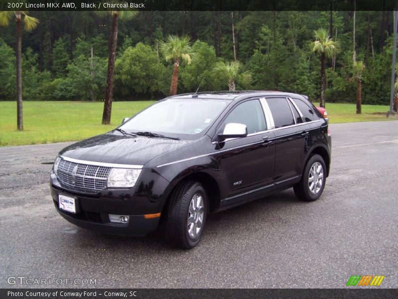 Black / Charcoal Black 2007 Lincoln MKX AWD