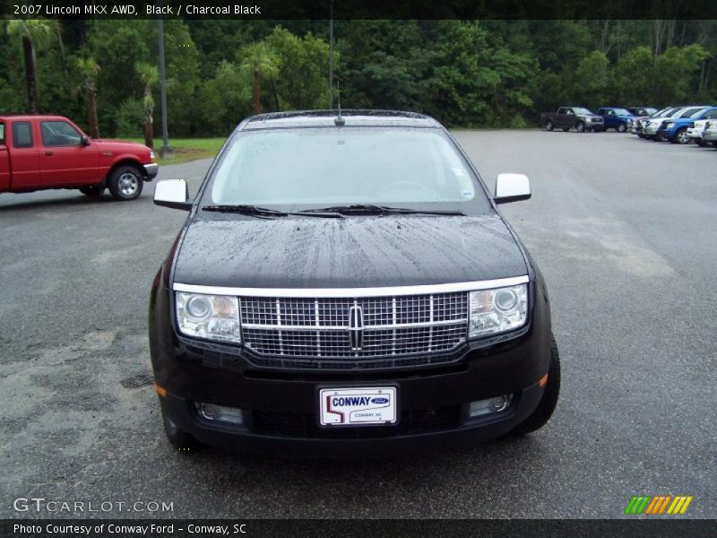 Black / Charcoal Black 2007 Lincoln MKX AWD