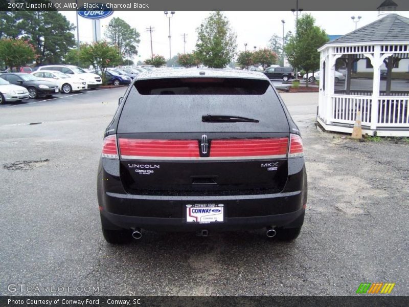 Black / Charcoal Black 2007 Lincoln MKX AWD
