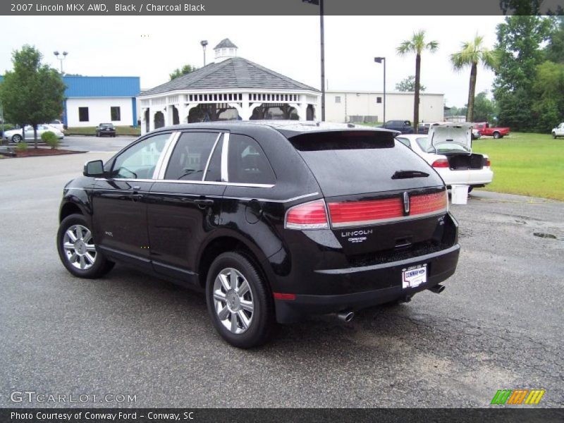 Black / Charcoal Black 2007 Lincoln MKX AWD