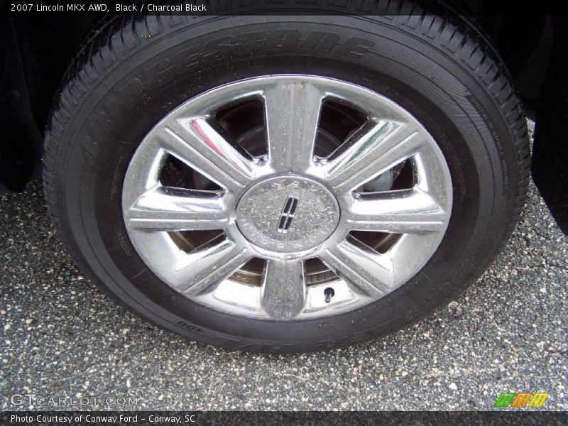 Black / Charcoal Black 2007 Lincoln MKX AWD
