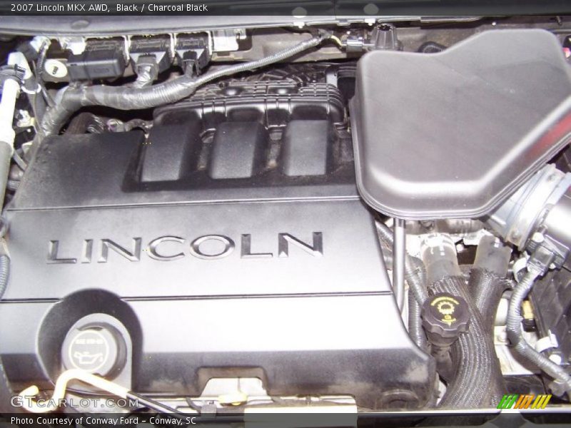 Black / Charcoal Black 2007 Lincoln MKX AWD