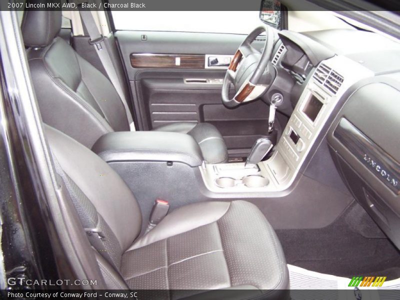 Black / Charcoal Black 2007 Lincoln MKX AWD