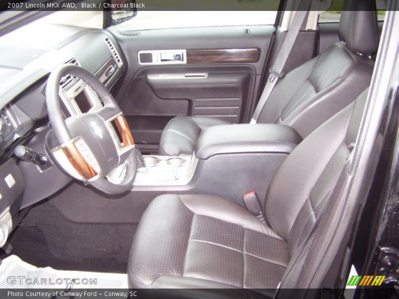 Black / Charcoal Black 2007 Lincoln MKX AWD