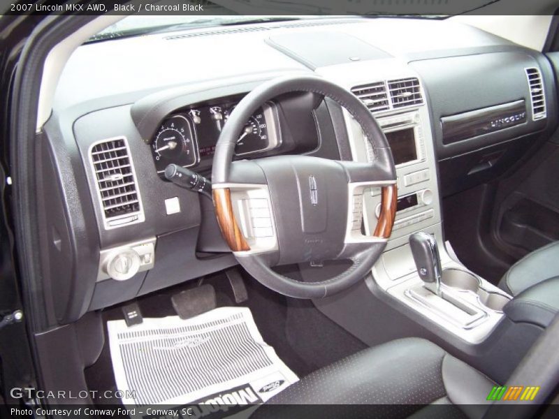 Black / Charcoal Black 2007 Lincoln MKX AWD