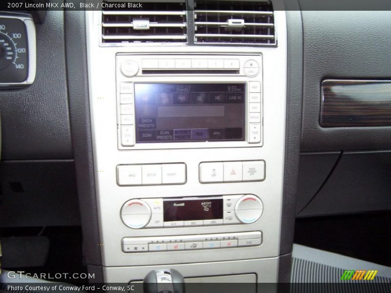 Black / Charcoal Black 2007 Lincoln MKX AWD