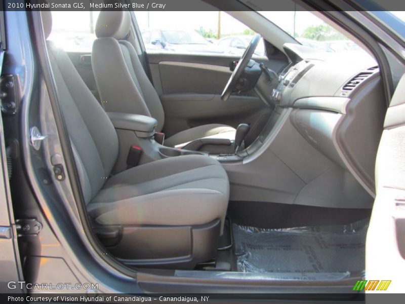 Medium Silver Blue / Gray 2010 Hyundai Sonata GLS